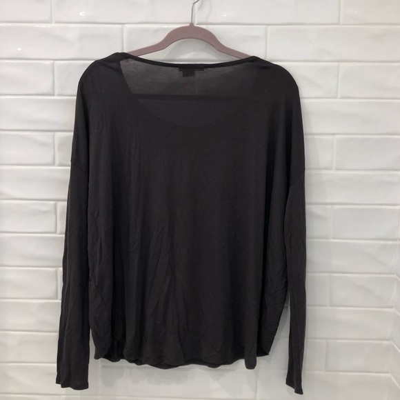 VINCE viscose long sleeve top - Picture 3 of 6